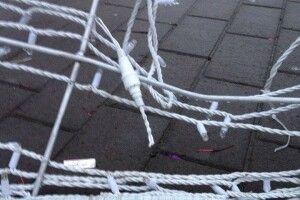 У центрі Луцька пошкодили новорічні  ілюмінації