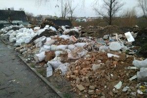 Муніципали змусили прибрати берег Стиру 