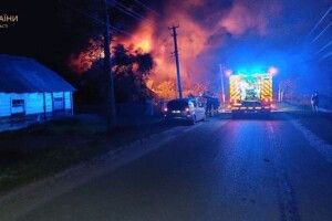 На Волині горіли два житлові будинки (Фото)