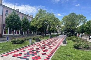 У наймолодшому місті на Волині «вишили» алею
