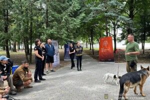 На Волині реабілітацію захисників допомагають проводити собаки (Фото)
