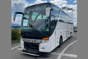 На «Ягодині» прикордонники затримали автобус зі зміненим номером кузова