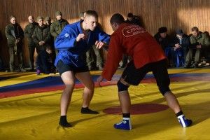 У Луцьку визначили кращих самбістів серед гвардійців
