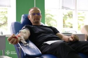 На Волині рятувальники здали кров для своїх колег