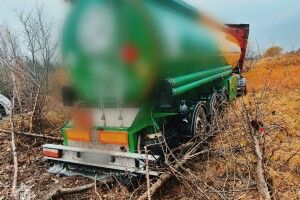 На Волині водій, який перевозив небезпечний вантаж, «надув» 2,36 проміле