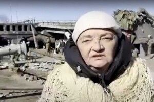 Росіянка з Ірпеня назвала окупантів «сволотою» за те, як вони поводяться в Україні
