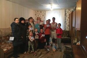 Багатодітну родину привітали союзянки