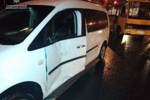 Лучанин поїхав на червоне і спричинив ДТП