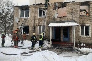 У селищі на Волині горів багатоквартирний будинок