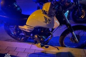 На Волині упіймали 16-річного порушника без прав на незареєстрованому мотоциклі