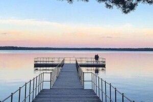 На Білому озері неподалік Вараша цілодобово чергують нацгвардійці та поліцейські