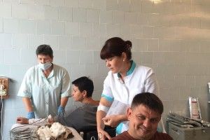 Майже сотня жителів Любешівщини прийшла до лікарні, щоб поділитися кров'ю