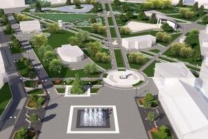 У Ковелі на центральній площі хочуть фонтан, а пам’ятник Лесі Українці перенесуть