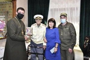 Ветерану Другої світової, який втратив онука у війні на Донбасі, Івану Залужному – 102