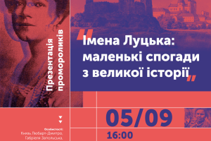 Імена Луцька: в обласному центрі презентують сім відеороликів про історію міста