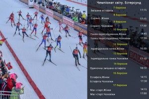 Визначився склад збірної України на змішану естафету ЧС з біатлону