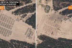 У Білорусі раптово почали розбирати польові табори рашистів 