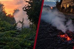 Замість чистоти – штраф: у селах біля Луцька спіймали паліїв листя