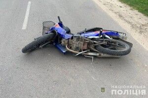 На Волині внаслідок ДТП постраждав мотоцикліст