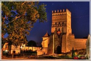 У Луцьку згасла підсвітка Замку Любарта