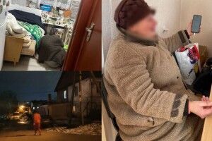 Рівнянка в піжамі та в капцях серед зими опинилася на вулиці