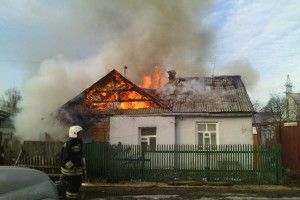 83-річна волинянка думала, що сама справиться з пожежею…