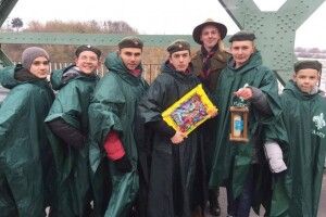 Для пластунів із Колок передали Вифлеємський Вогонь Миру