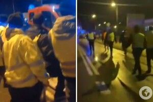 Польський водій збив машиною трьох українців