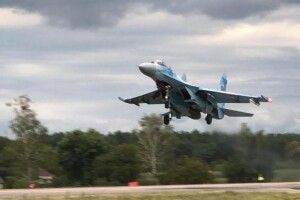 На Рівненщині літак збив... дорожній знак (Фото)