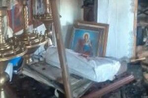 Вогонь знищив ікони, духовну літературу та церковне начиння