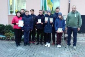 На Маневиччині змагалися юні туристи