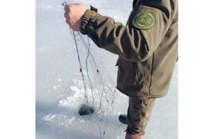 У нацпарку на Волині виявили браконьєрські знаряддя лову