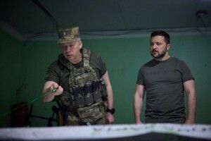 Зеленський провів першу ставку з новим головкомом ЗСУ