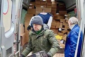 Волинь передала гуманітарний вантаж мешканцям Київщини