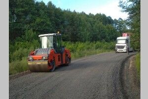 На Любешівщині ремонтують дорогу між селами