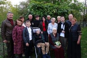 У громаді на Волині привітали 90-річну ювілярку