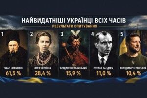 Серед найвидатніших українців – Тарас Шевченко і… Янукович