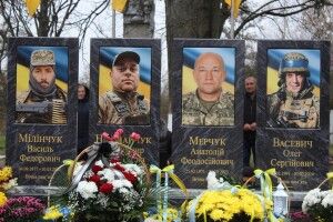 У селі на Волині освятили Алею Слави на честь полеглих Героїв-земляків