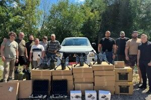 Мер Луцька особисто відвіз допомогу волинській бригаді, яка тримає Торецький напрямок
