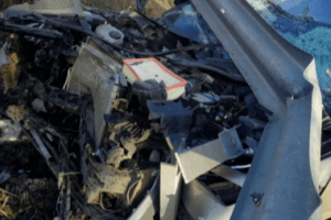 На Волині п'яний водій без прав влетів у відбійник: показали відео аварії  