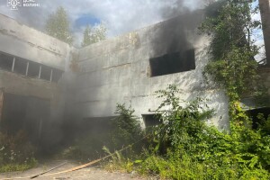 У Володимирі діти підпалили закинутий промисловий об’єкт