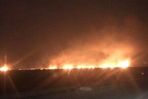 Село на Львівщині залишилось без газу через підпал сухостою