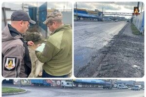 У Луцьку покарали забудовника, який вивозив ґрунт на колесах