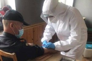 Камінь-Каширських поліцейських перевірили на коронавірус(Фото)