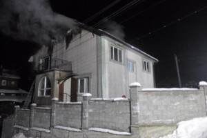 Будинок екс-міліціонера загорівся через несправний котел