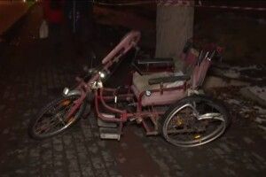 У Луцьку п’яний водій збив чоловіка в інвалідному візку (Відео)