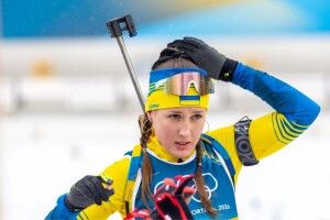Біатлоністка Олександра Меркушина: «Усім, хто там критикує в інтернеті – ось вам»