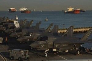Британський винищувач F-35 впав у Середземне море