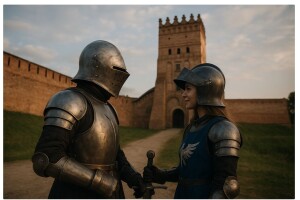 Коли любов знімає шолом і каже: «Я тут!». Історія на вечір