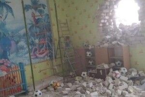 «Європейська Солідарність» вимагає негайної реакції влади на обстріл дитсадка на Луганщині